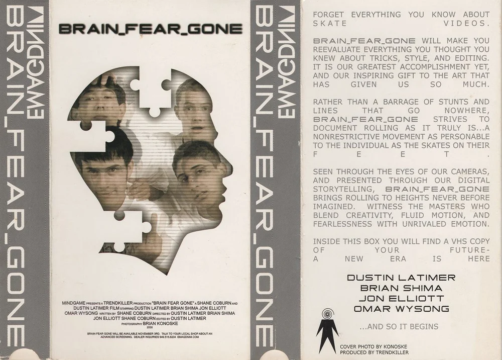 Brain Fear Gone front cover