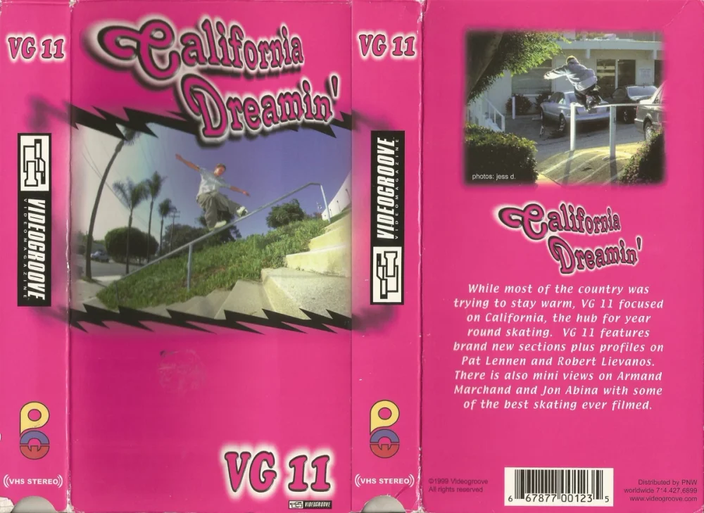 VG11: California Dreamin' front cover