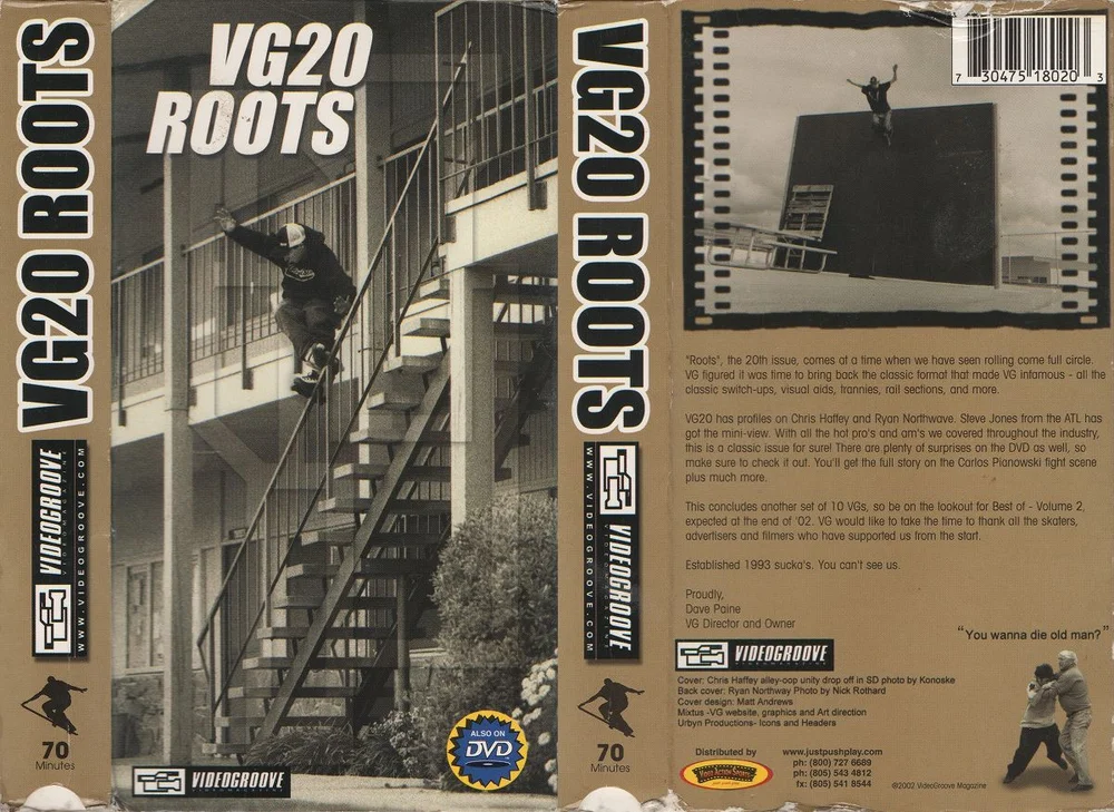 VG20: Roots front cover